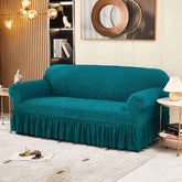 Turkish Style Bubble Sofa Cover – Teal