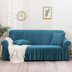 Turkish Mesh Sofa Cover – Sea Blue