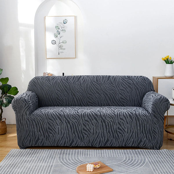 Jersey Sofa Cover - Dark Grey