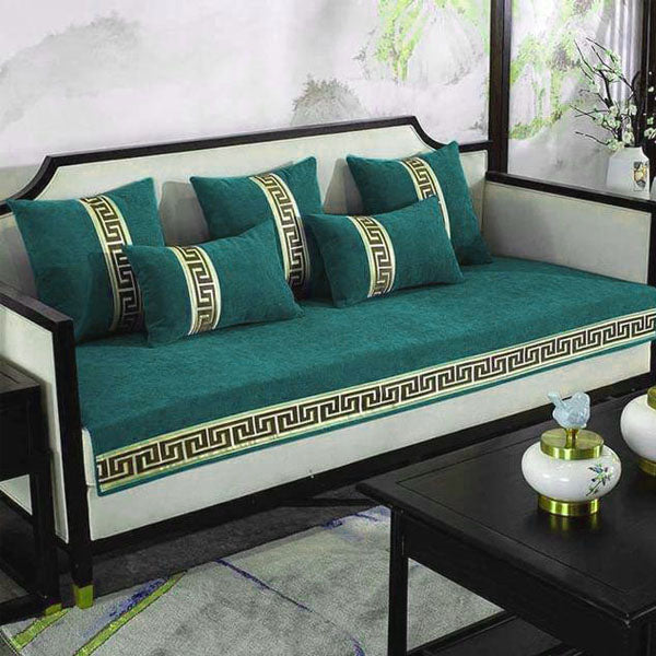 Velvet Sofa Covers Splendid with Cushion Covers Zinc